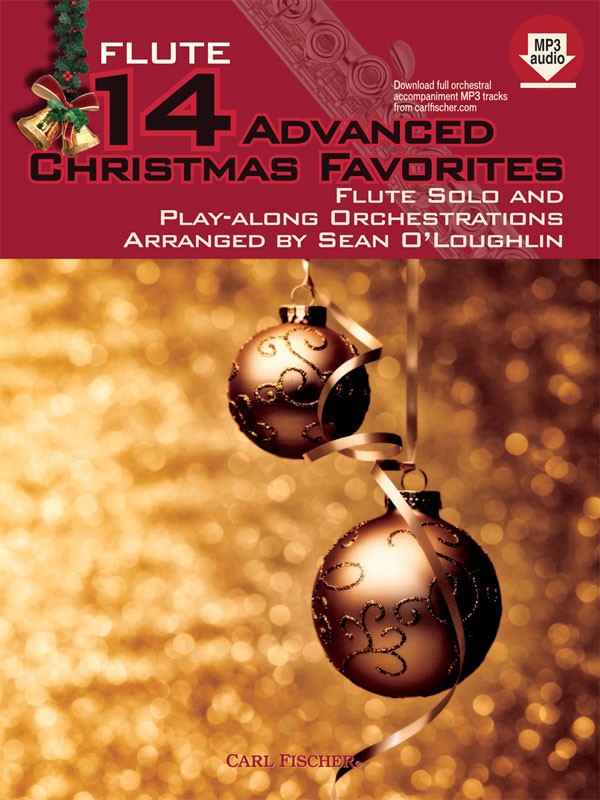 14 Advanced Christmas Favorites Flute Sheet Music Songbook