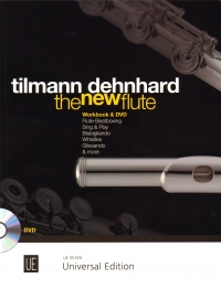 New Flute Dehnhard Workbook + Dvd Sheet Music Songbook