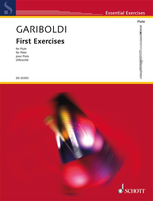 Gariboldi First Exercises Op89 Flute Sheet Music Songbook