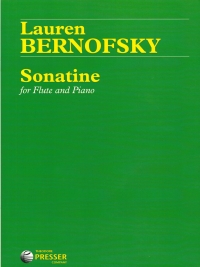 Bernofsky Sonatine Flute & Piano Sheet Music Songbook