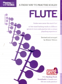 Playing With Scales Flute Level 1 + Online Sheet Music Songbook