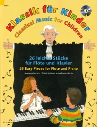 Classical Music For Children Koppelkamm Flute + Cd Sheet Music Songbook