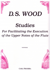 Studies Execution Of Upper Notes Of The Flute Wood Sheet Music Songbook