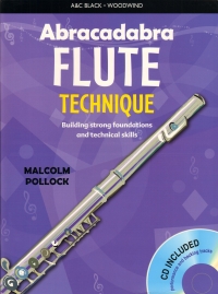 Abracadabra Flute Technique Pollock + Cd Sheet Music Songbook
