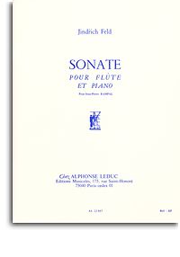 Feld Sonata Flute & Piano Sheet Music Songbook