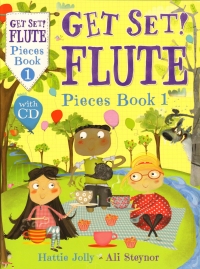 Get Set Flute Pieces Book 1 + Cd Jolly & Steynor Sheet Music Songbook