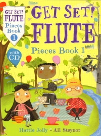 Get Set Flute Pieces Book 1 + Cd Jolly & Steynor Sheet Music Songbook