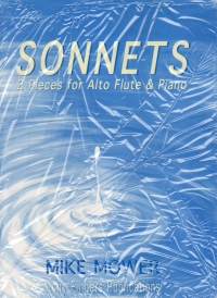 Mower Sonnets Alto Flute & Piano Sheet Music Songbook