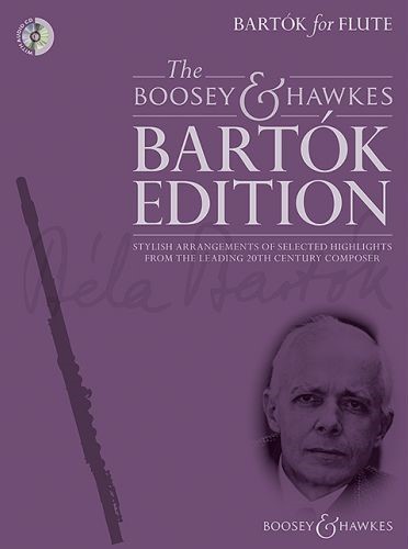 Bartok For Flute + Cd Bartok Edition Sheet Music Songbook