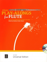 Easy Play Alongs For Flute Vivaldi To Dvorak + Cd Sheet Music Songbook