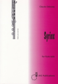 Debussy Syrinx Flute Solo Sheet Music Songbook