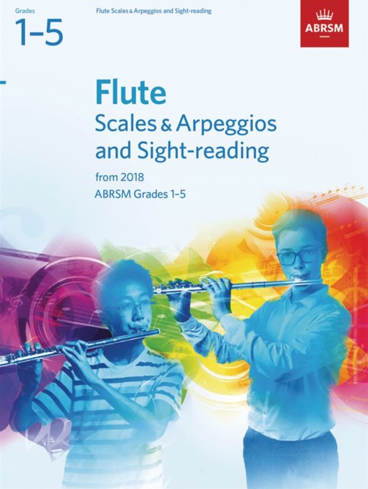 Flute Scales Arpeggios & Sight Reading 2018 Gr1-5 Sheet Music Songbook