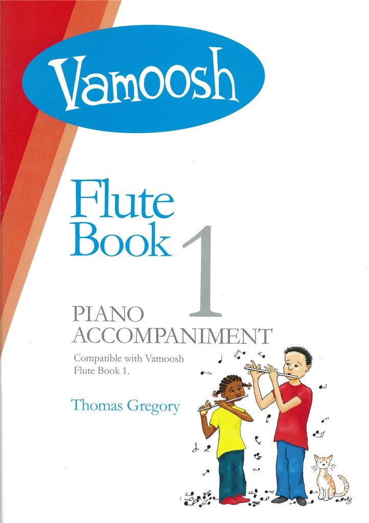 Vamoosh Flute Book 1 Piano Accompaniment Sheet Music Songbook