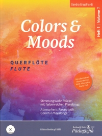 Colors & Moods Engelhardt Vol 1 Flute + Cd Sheet Music Songbook
