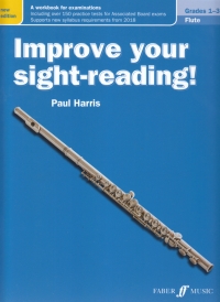 Improve Your Sight Reading Flute Gr 1-3 Abrsm Sheet Music Songbook