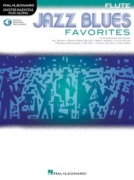 Jazz Blues Favorites Instrumental Flute + Online Sheet Music Songbook