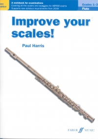 Improve Your Scales Flute Harris Grades 1-3 Sheet Music Songbook
