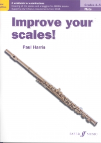 Improve Your Scales Flute Harris Grades 4-5 Sheet Music Songbook
