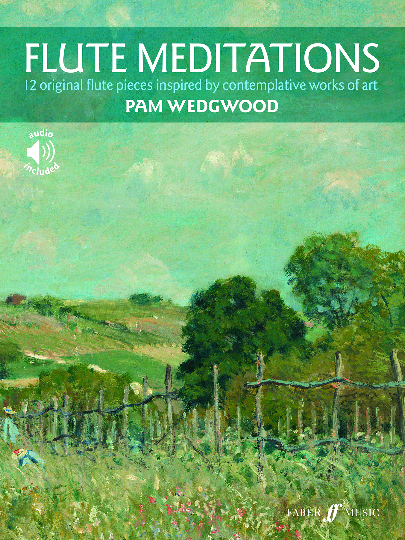 Flute Meditations Wedgwood Book + Audio Sheet Music Songbook