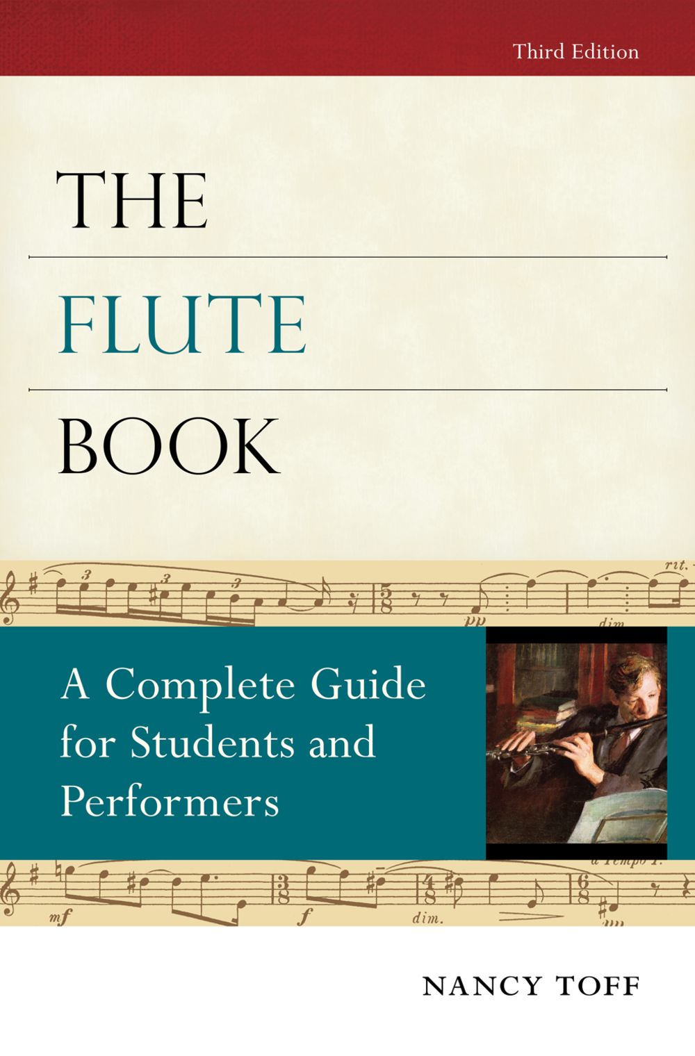 Toff The Flute Book Third Edition Hardback Sheet Music Songbook
