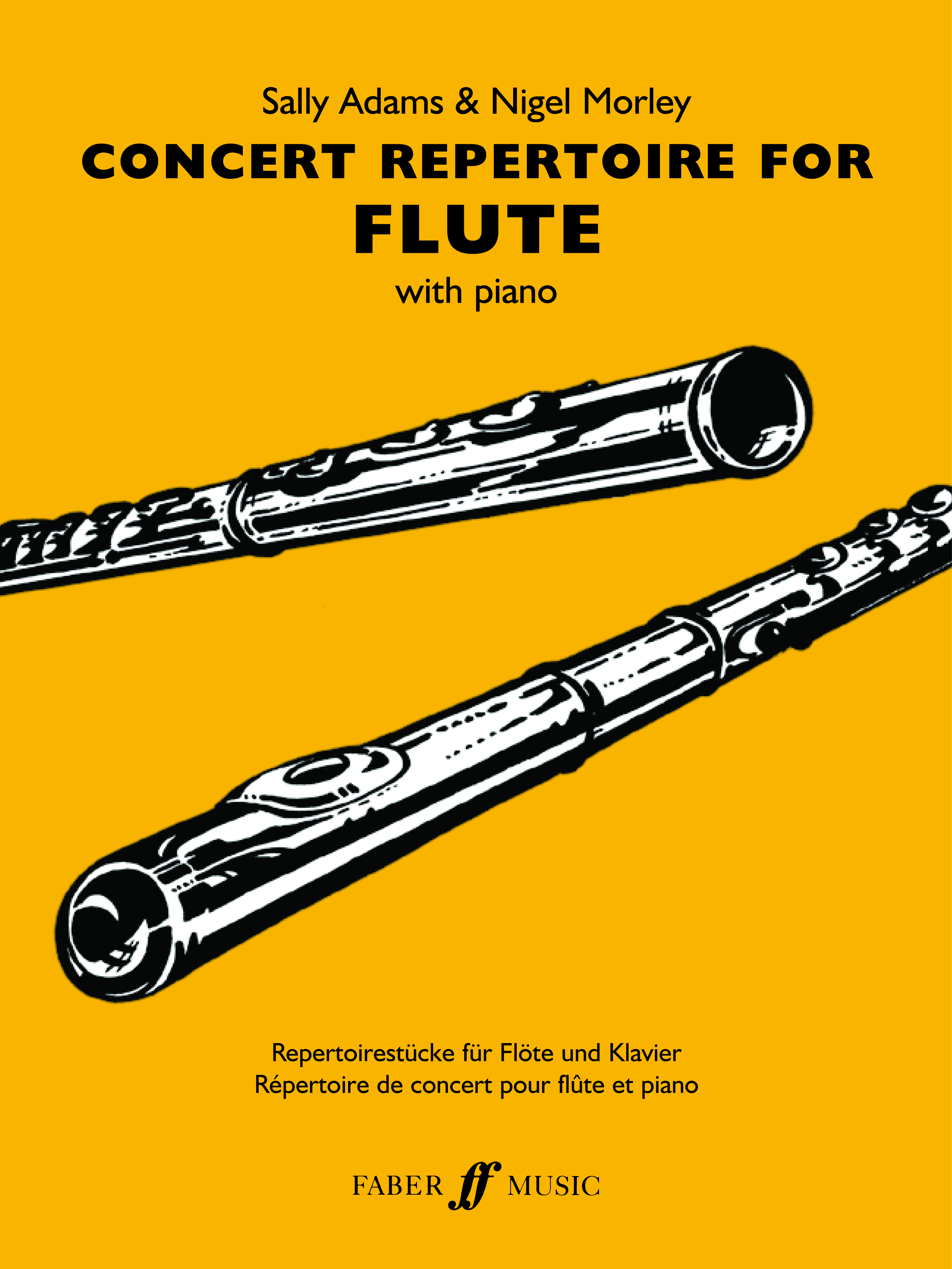 Concert Repertoire For Flute Adams & Morley Sheet Music Songbook