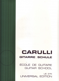 Carulli Guitar School Sheet Music Songbook