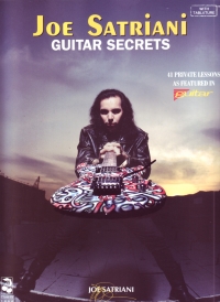 Joe Satriani Guitar Secrets Tutor Tab Sheet Music Songbook