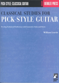Classical Studies For Pick Style Guitar 1 Sheet Music Songbook