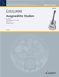 Giuliani Studies (selected) Book 1 Op111 Guitar Sheet Music Songbook