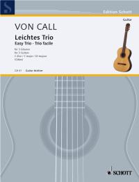Call Easy Trio C Op26 3 Guitars Ga61 Sheet Music Songbook