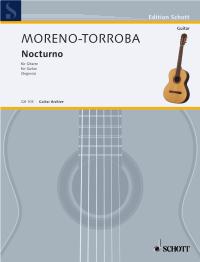 Moreno-torroba Nocturno Guitar Sheet Music Songbook
