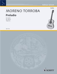Moreno-torroba Preludio Guitar Sheet Music Songbook