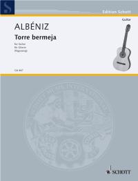 Albeniz Torre Bermeja Op92 Guitar Sheet Music Songbook