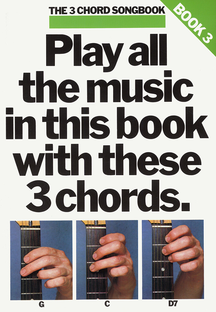 3 Chord Songbook Book 3 Guitar Sheet Music Songbook