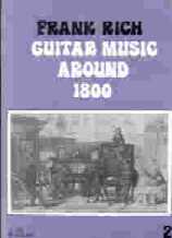 Guitar Music Around 1800 Vol 2 Rich Sheet Music Songbook
