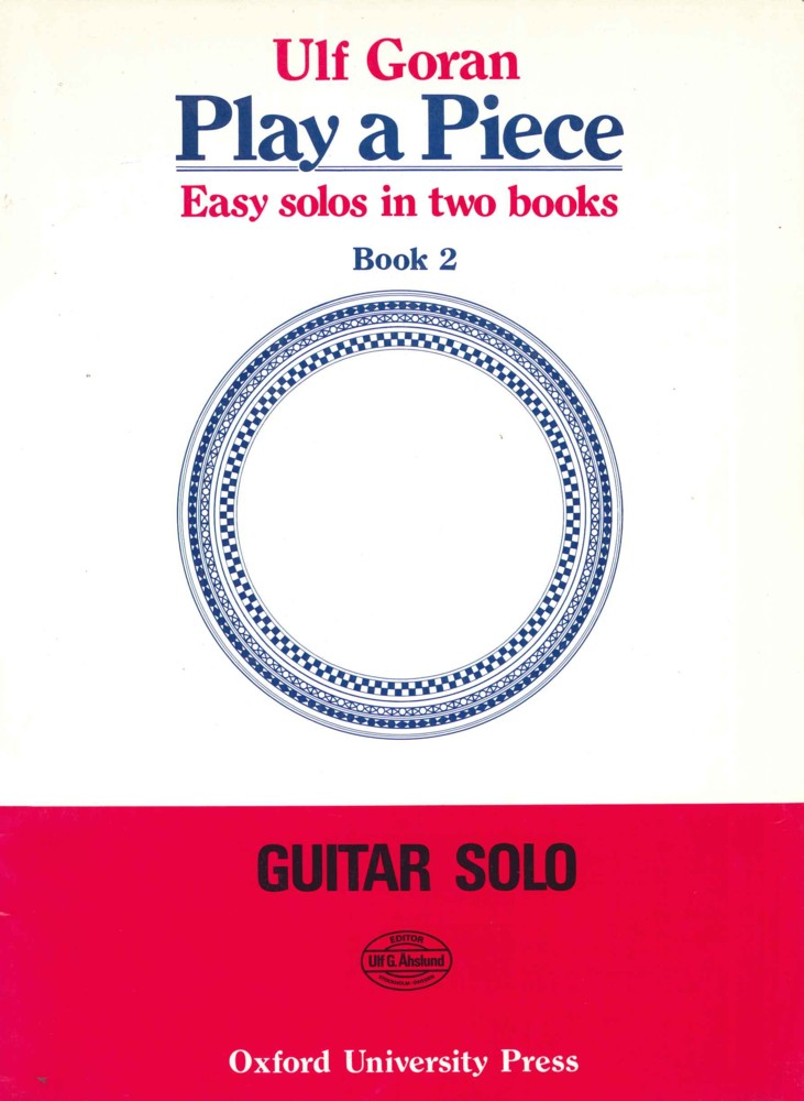 Play A Piece Book 2 Guitar Goran Sheet Music Songbook