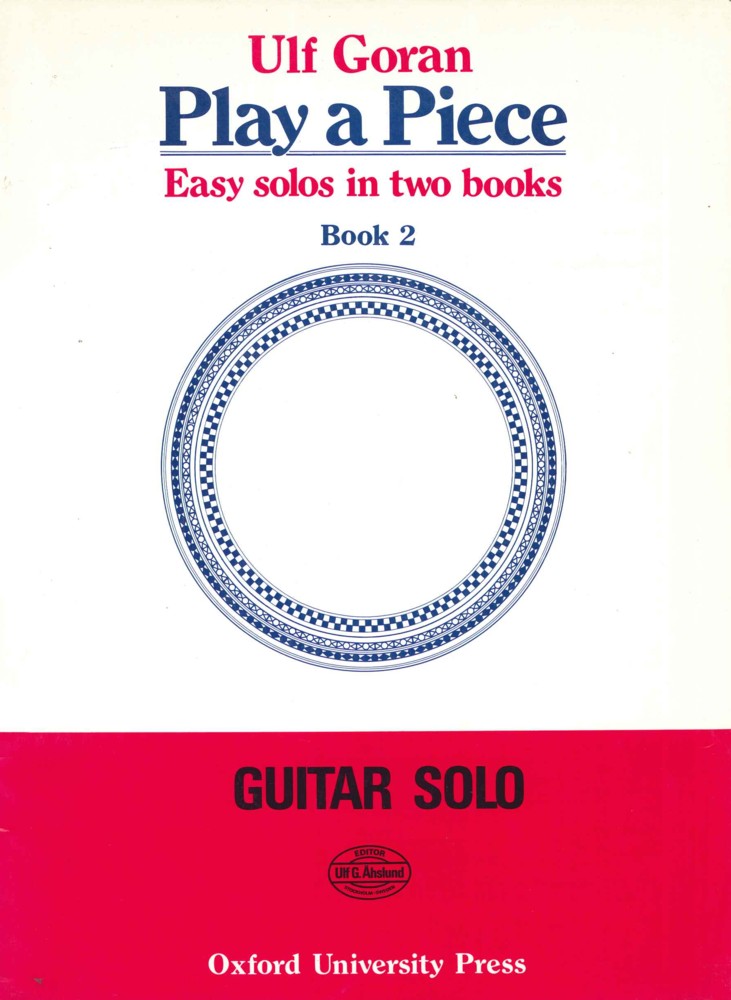 Play A Piece Book 2 Guitar Goran Sheet Music Songbook