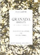 Albeniz Granada Serenata (tarrega) Guitar Sheet Music Songbook