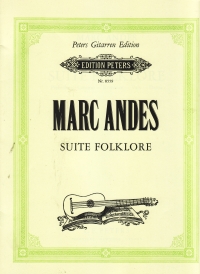 Andes Suite Folklore Guitar Sheet Music Songbook