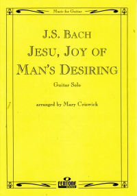 Bach Jesu Joy Of Mans Desiring Guitar Sheet Music Songbook