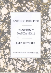 Ruiz-pipo Cancion Y Danza No 2 Yepes Guitar Sheet Music Songbook