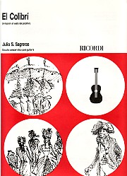 Sagreras El Colibri (the Humming Bird) Guitar Sheet Music Songbook