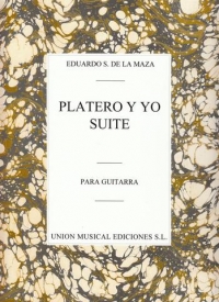 Sainz De La Maza E - Platero Y Yo Suite Guitar Sheet Music Songbook