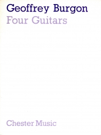 Burgon Four Guitars Sheet Music Songbook