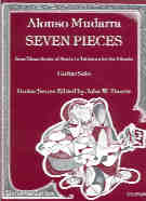 Mudarra Seven Pieces Guitar Sheet Music Songbook
