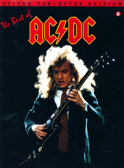 Ac/dc Best Of Guitar Tab Sheet Music Songbook