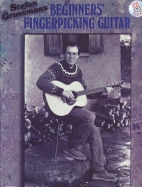 Grossman Beginners Fingerpicking Guitar Book & Cd Sheet Music Songbook