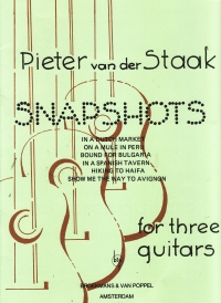 Staak Snapshots 3 Guitars Sheet Music Songbook