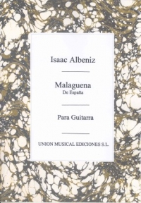 Albeniz Malaguena Op165/3 Guitar Sheet Music Songbook