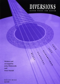 Diversions 11 Pieces For Guitar Whitworth/nuttall Sheet Music Songbook